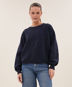 Dames sweater blauw
