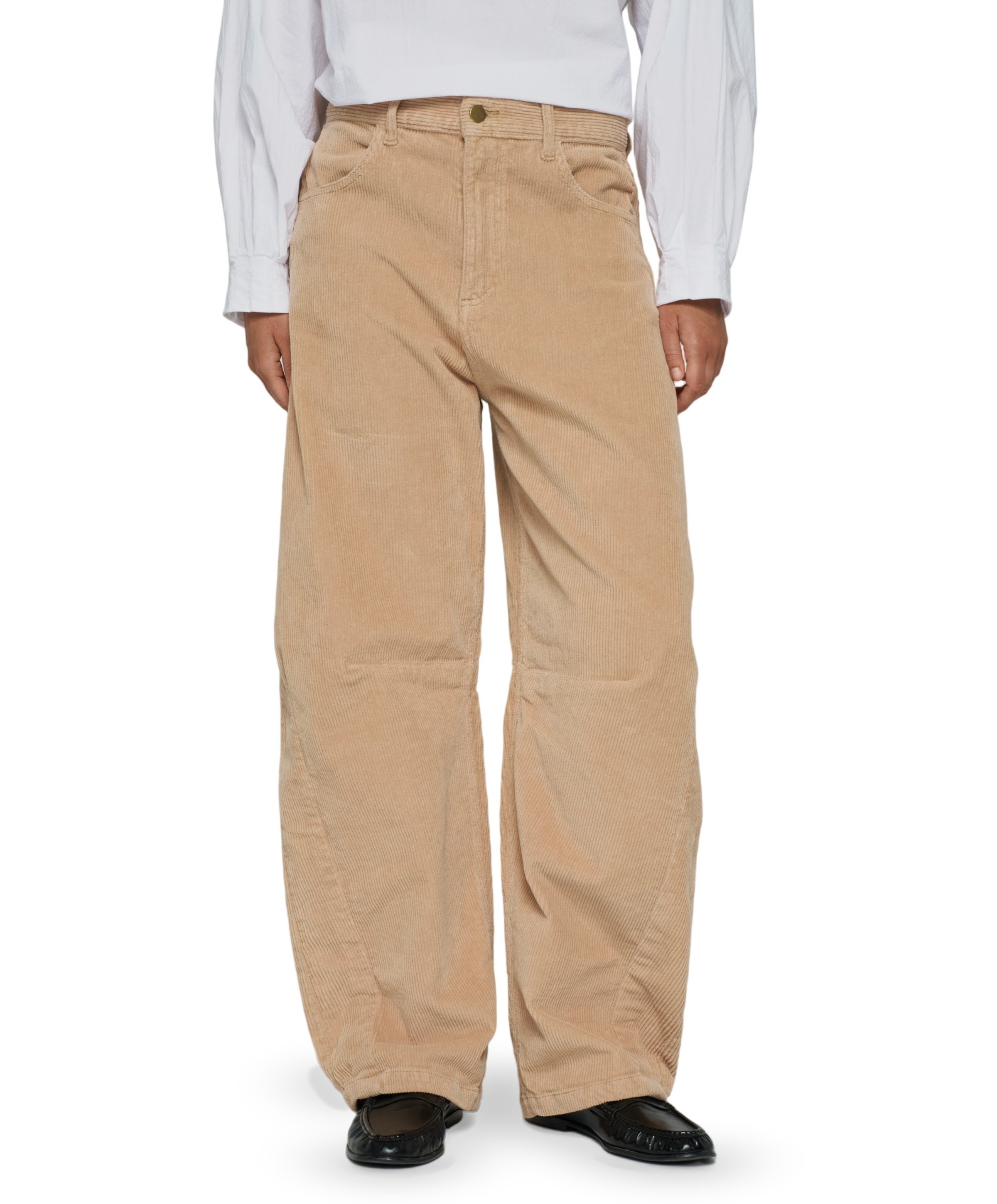 western cord dames broek oranje