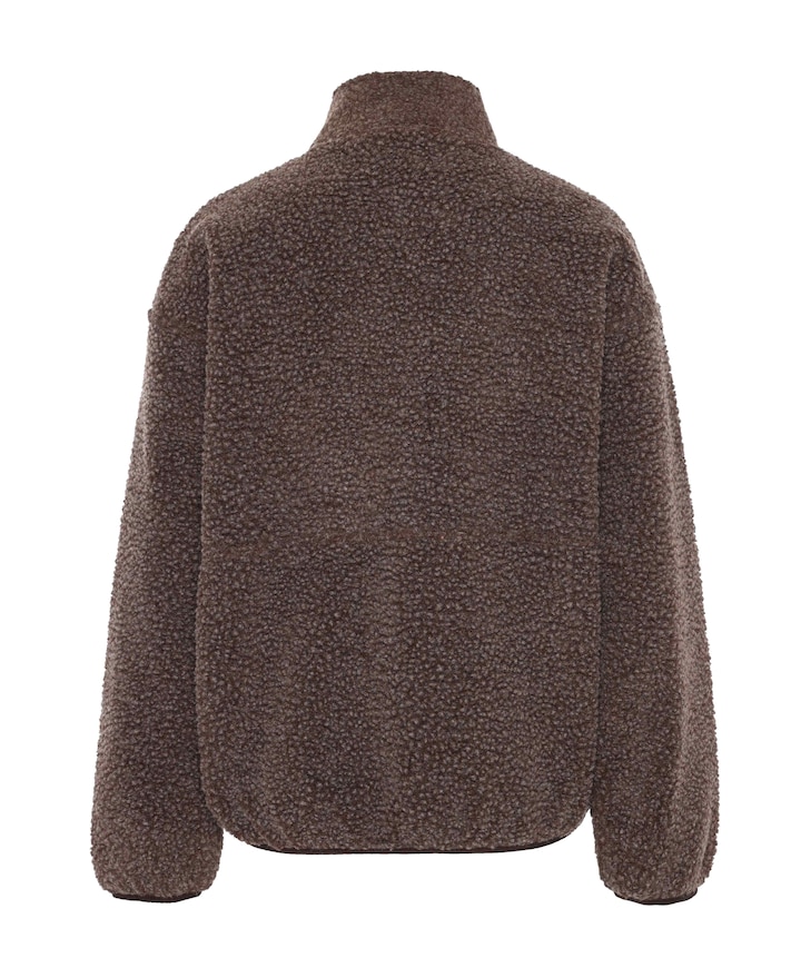 Dames vest bruin