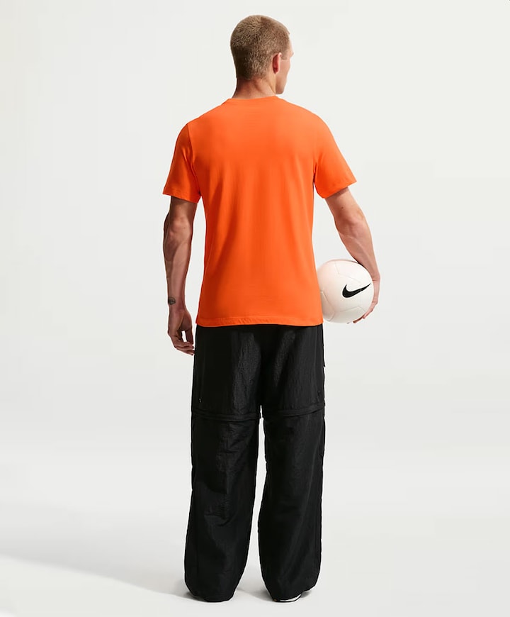 Voetbalshirt KNVB Crest Tee WK 2026 Nederland oranje