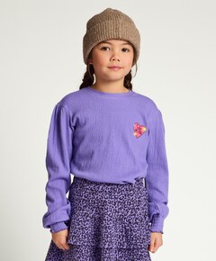 Meisjes longsleeve paars
