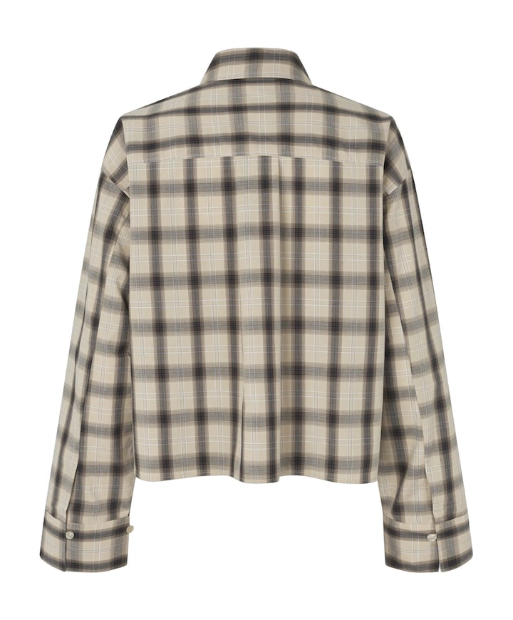 Dames blouse beige