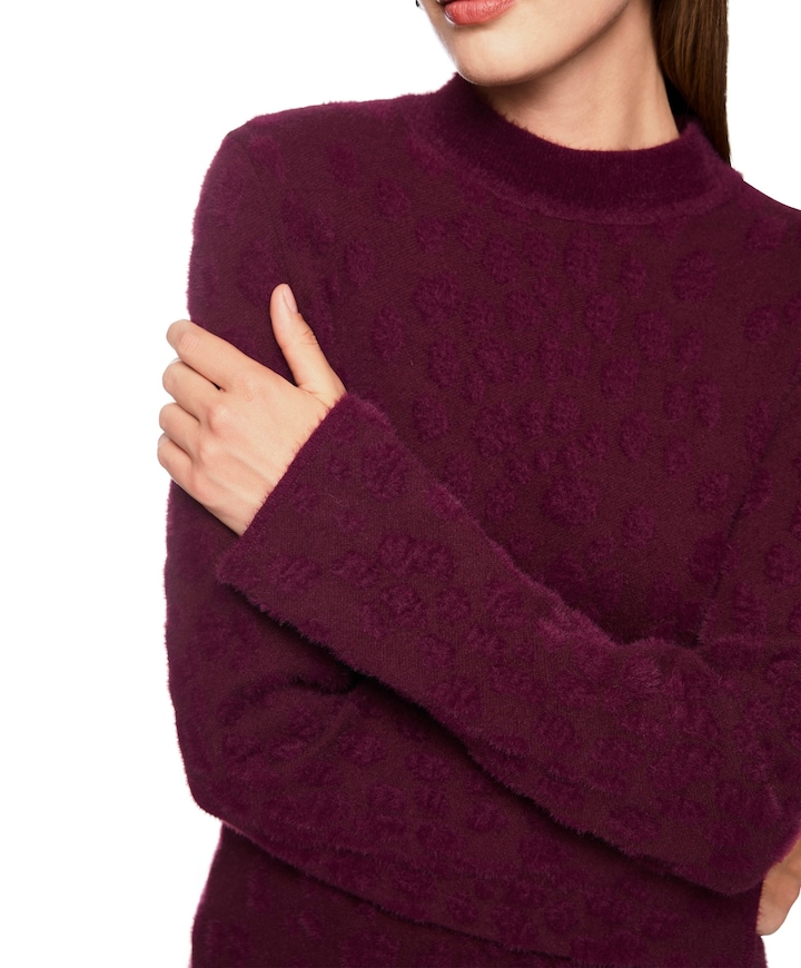 Dames trui bordeaux