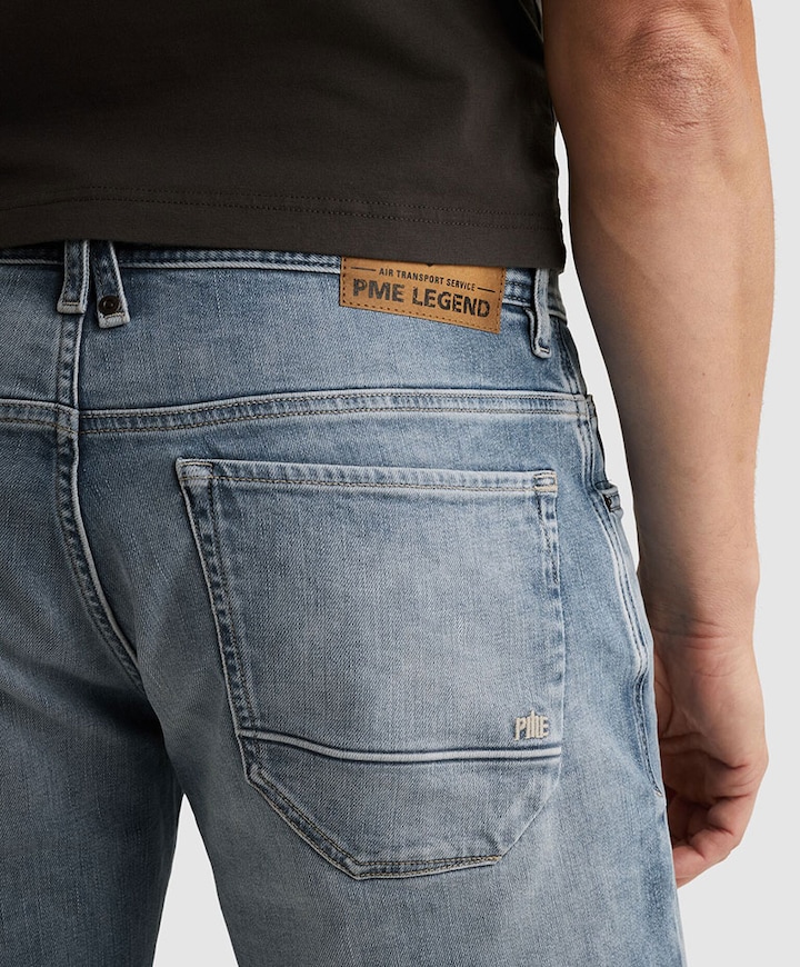 WINGLOAD SHORTS LIGHT INDIGO COMFO heren korte broek blauw