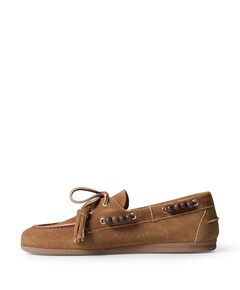 Dames mocassins Boat beige