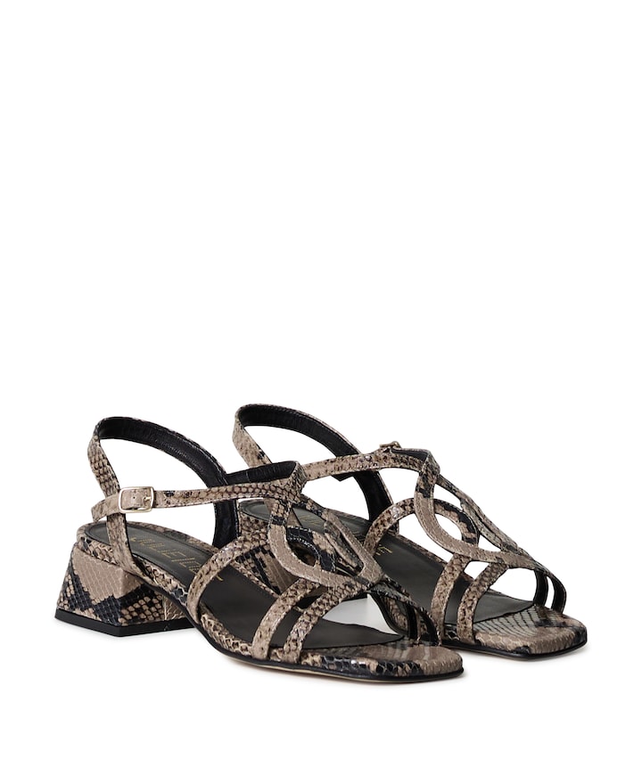 dames sandalets bruin