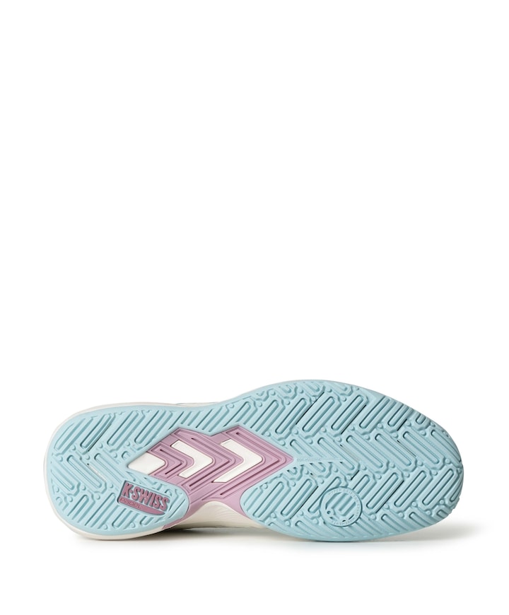 KS TFW ULTRA COURT PADEL-WHT/LILAS/PASTELTURQUOISE tennisschoenen wit
