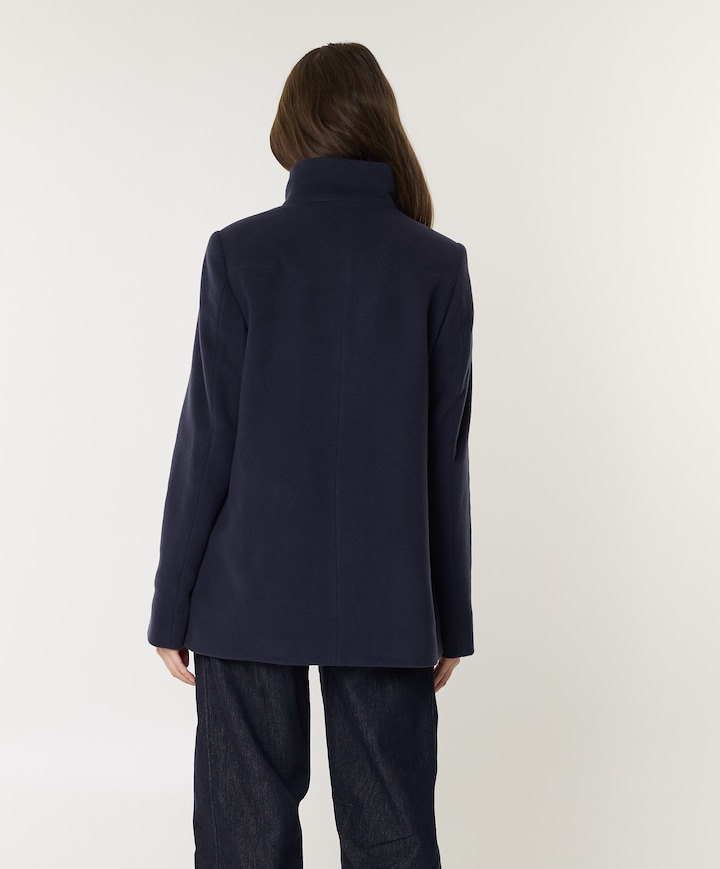 Dames jas blauw