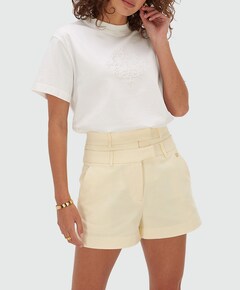 IRINA dames korte broek geel