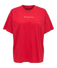 Dames T-shirt rood