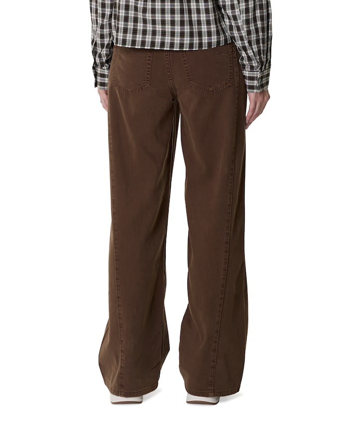 Claudette tencel twill L33 dames jeans bruin