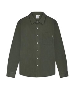 Overhemd lange mouw groen