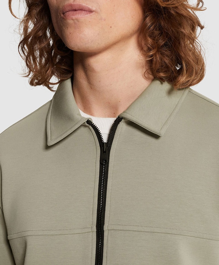 Heren vest groen