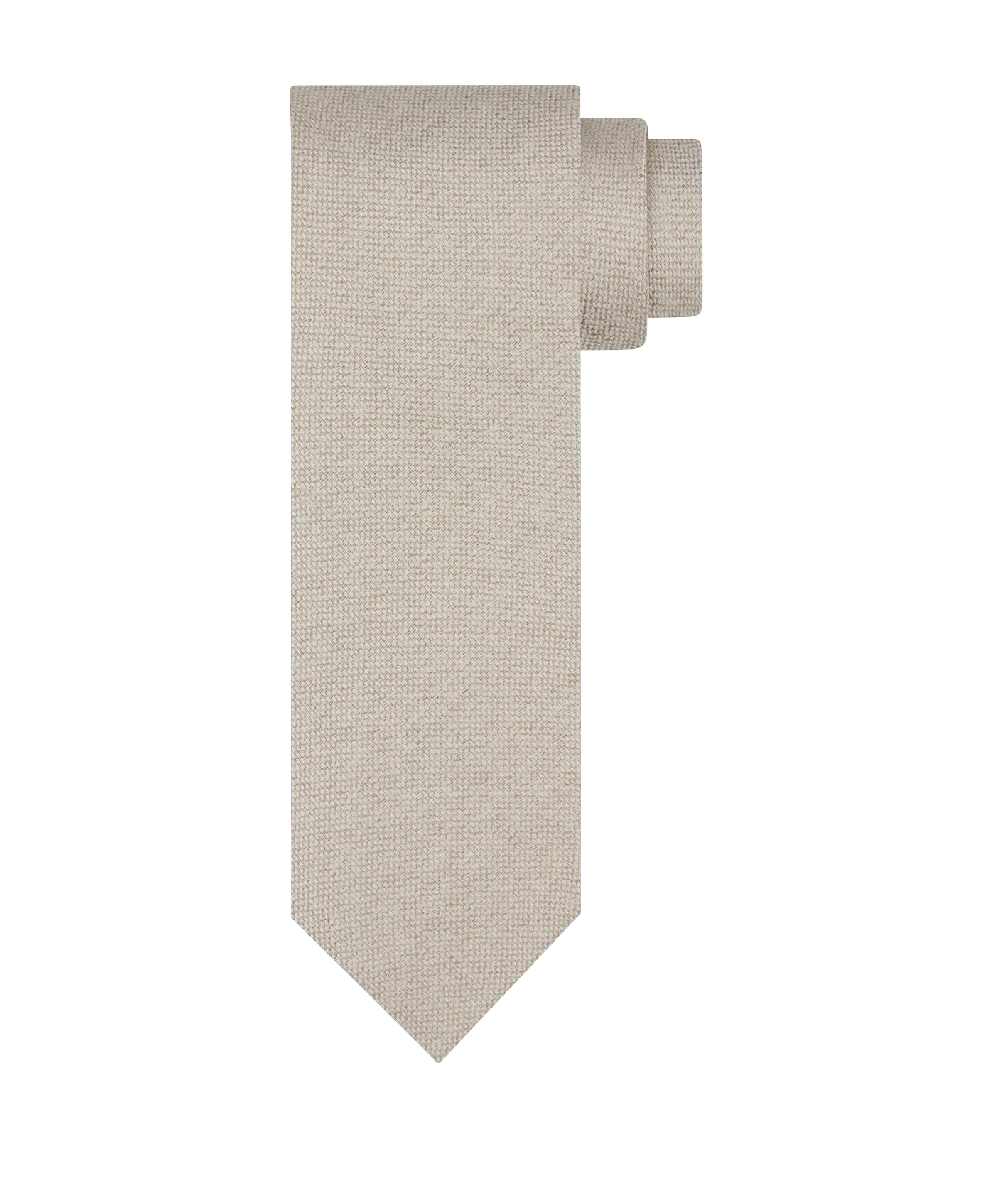 Heren stropdas beige