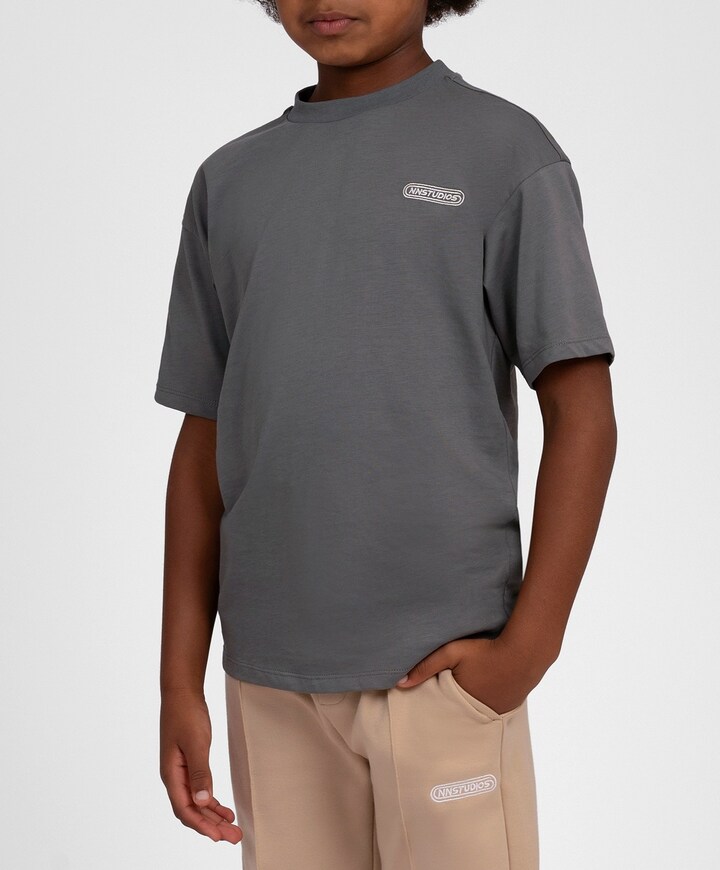 Jongens T-shirt grijs