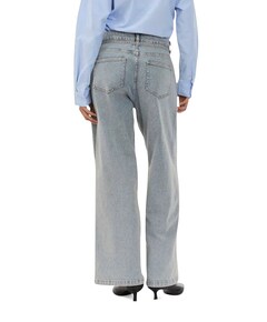 Isoldemd solid dames jeans blauw