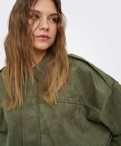 Dames jas groen