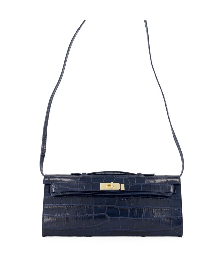 Dames tas blauw