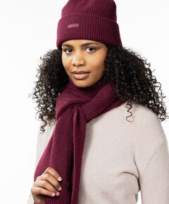 Dames sjaal bordeaux