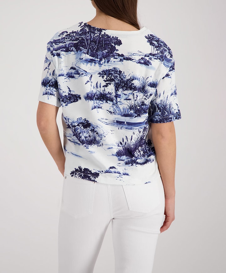 Dames T-shirt blauw