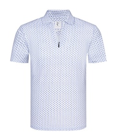 Heren polo blauw