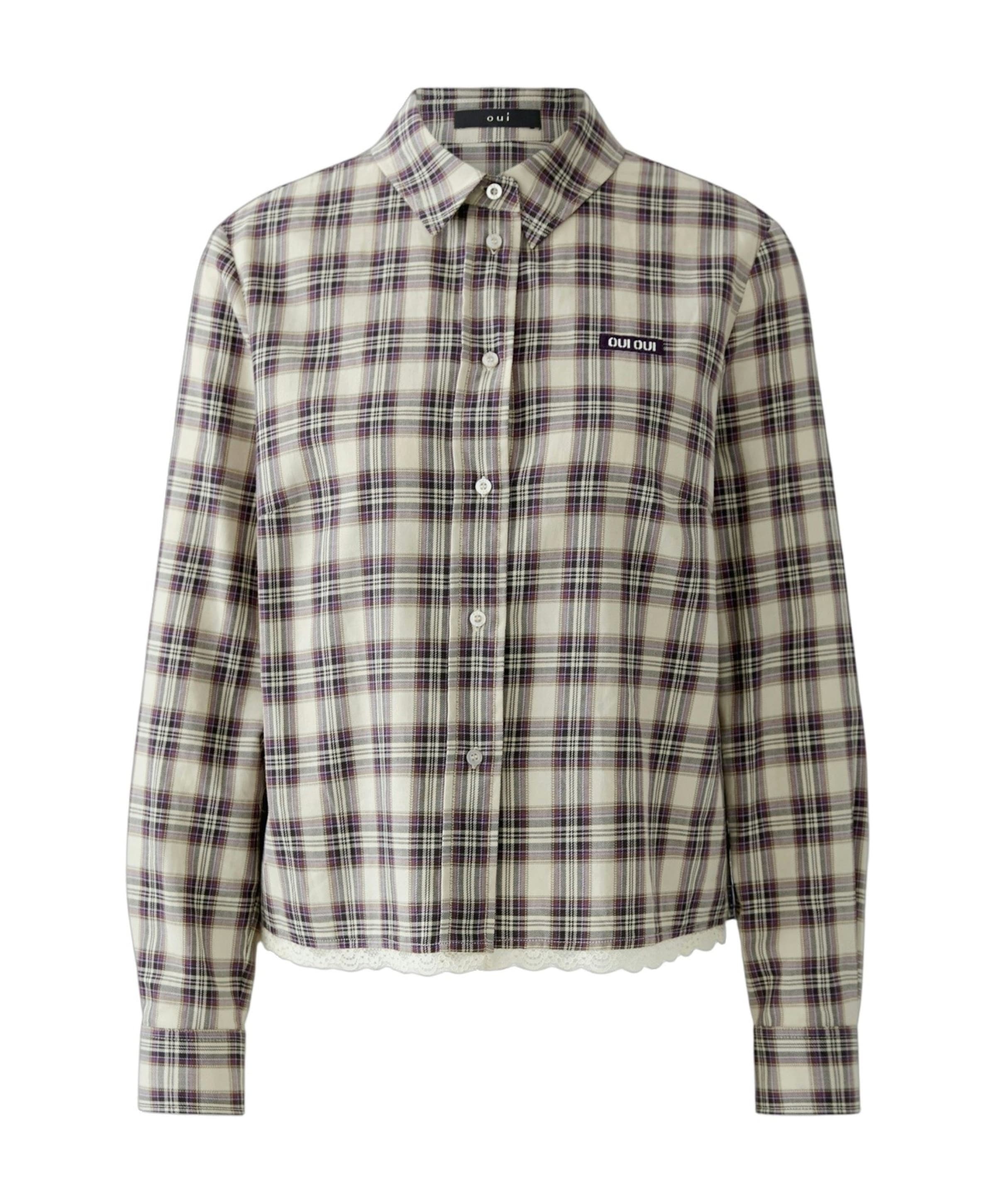 Dames blouse beige
