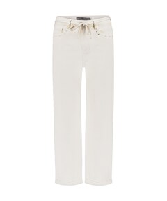 Jeans balloon linen mix dames jeans ecru