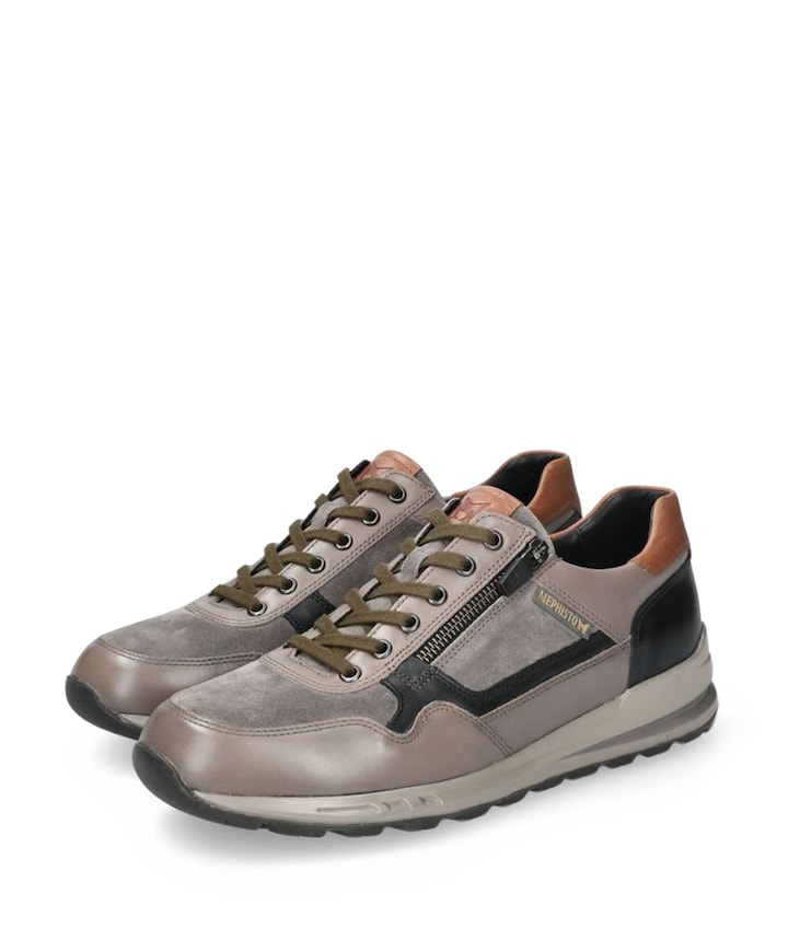Bradley  heren sneakers grijs