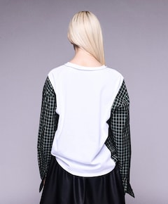 Dames longsleeve ecru