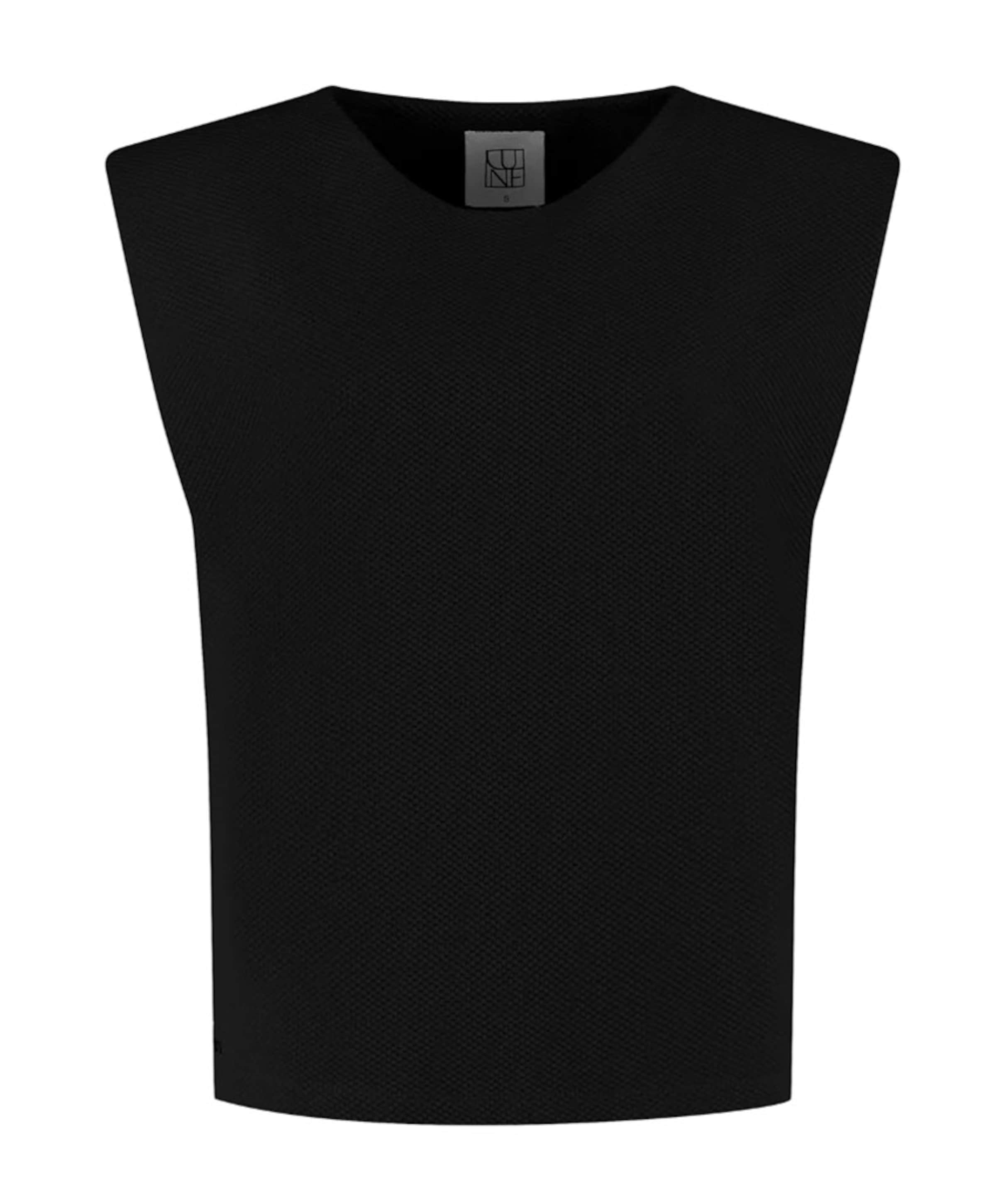 Dames singlet zwart