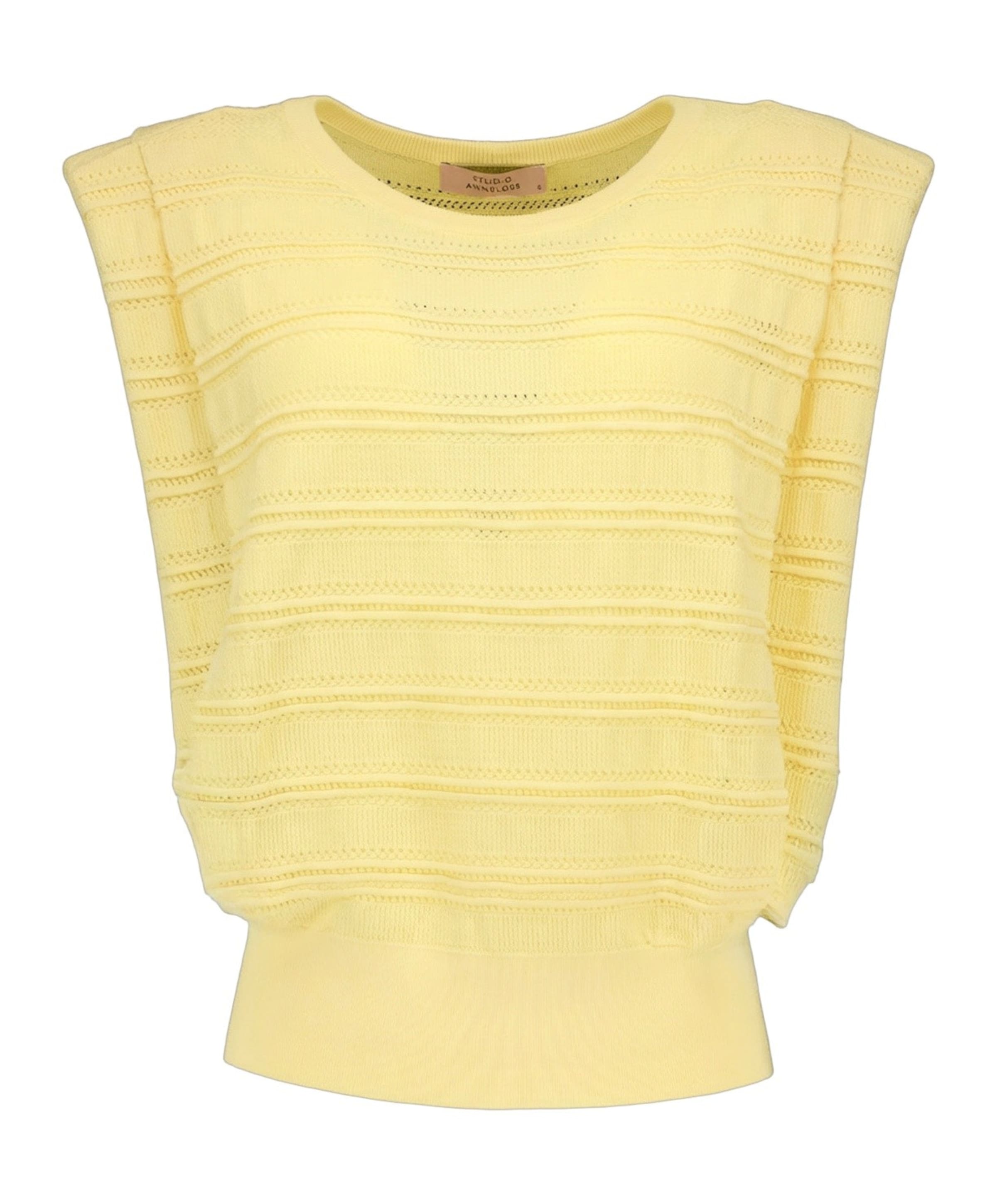 Dames top geel