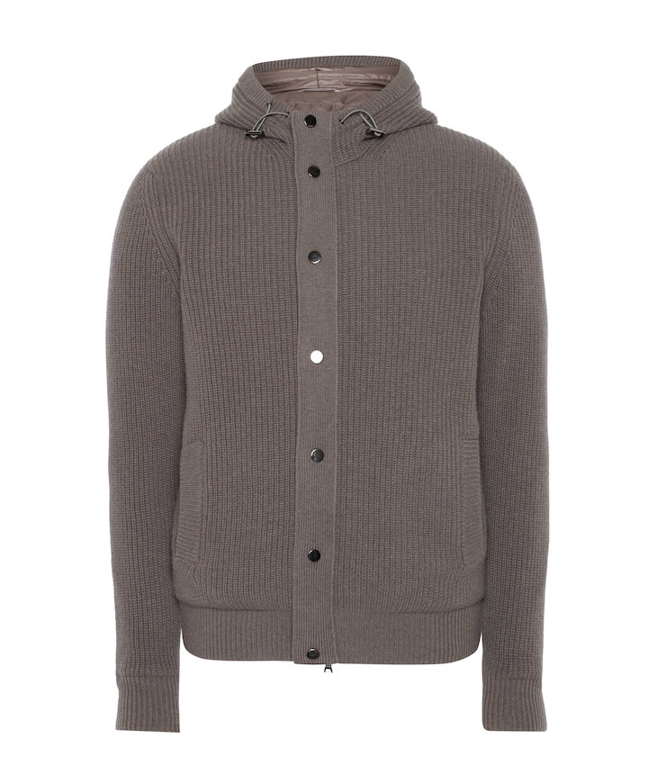 Heren vest bruin