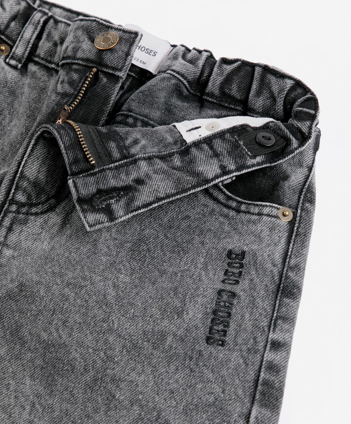 Beast Tag Denim uniseks jeans  grijs