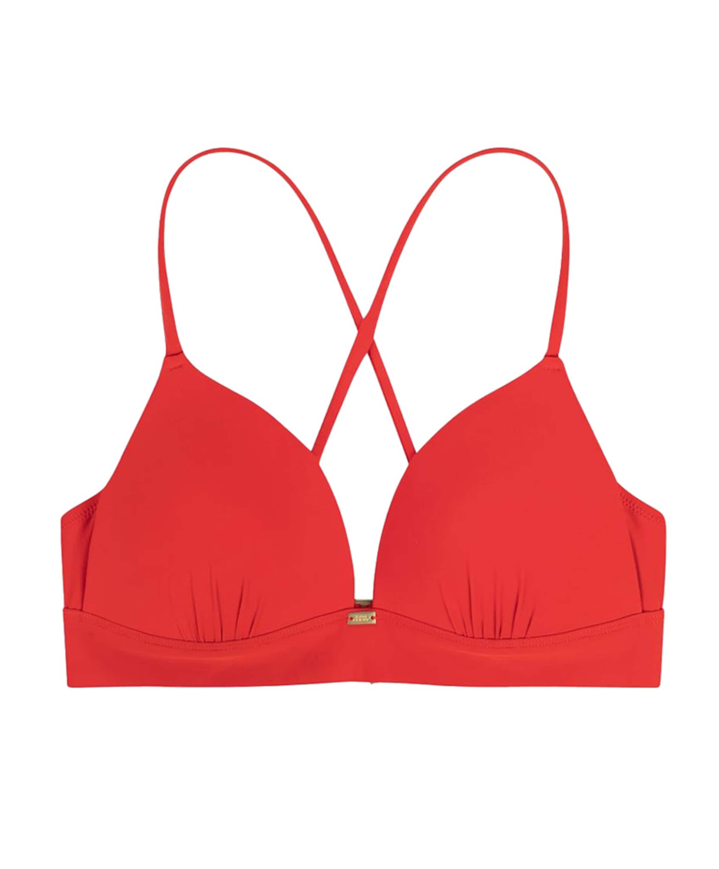 Dames bikinitop rood