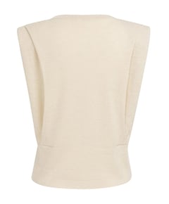 Dames gilet ecru