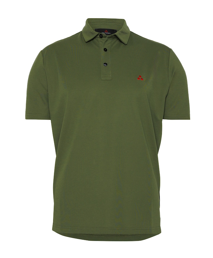 Heren polo groen