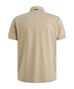 Heren polo beige