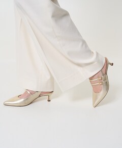 Inazar slingbacks goud