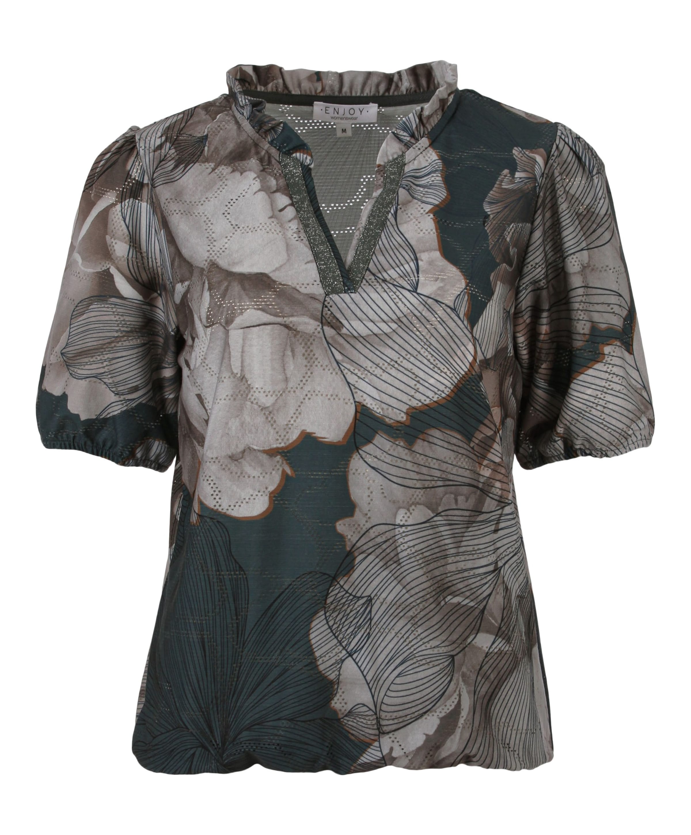 Dames T-shirt groen