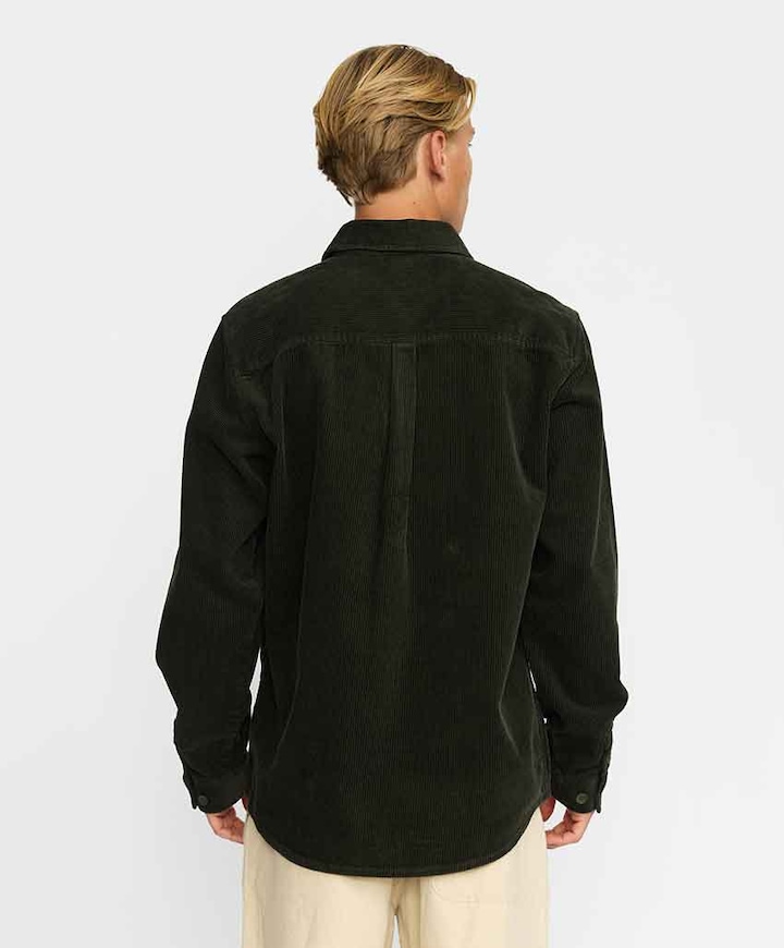 Heren overshirt groen