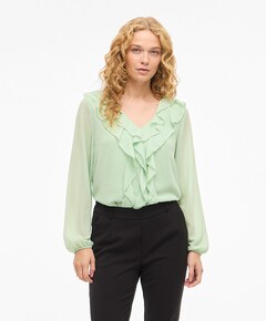 Dames blouse groen