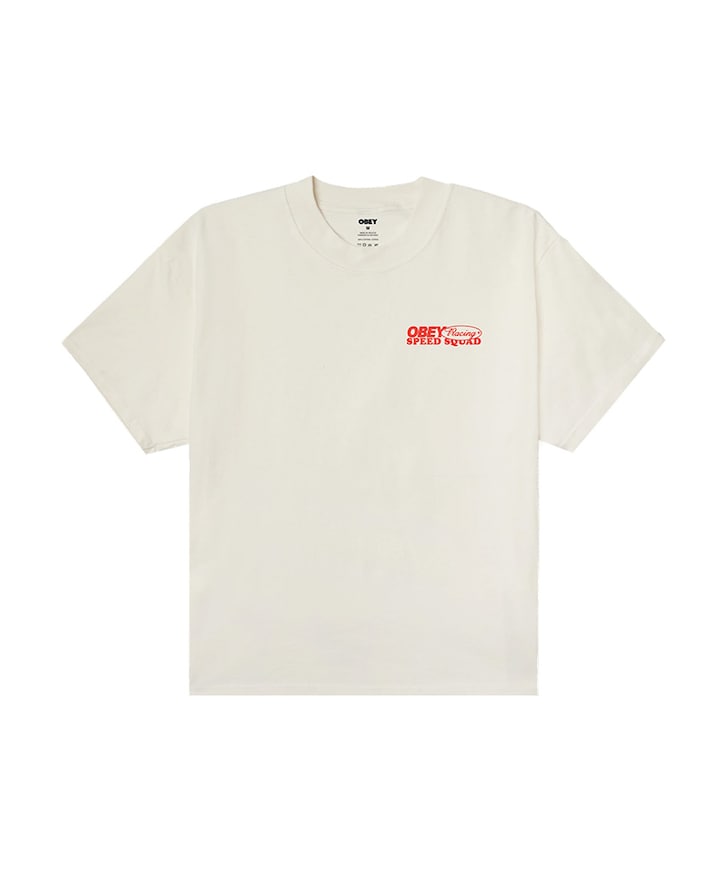 Heren T-shirt ecru