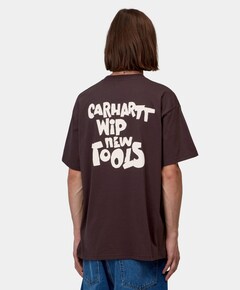Heren T-shirt bruin