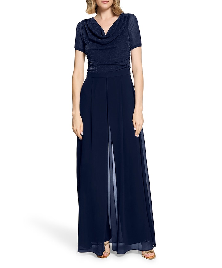 dames jumpsuit blauw
