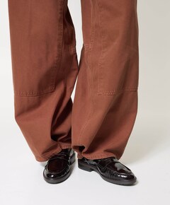 dames loafers bruin