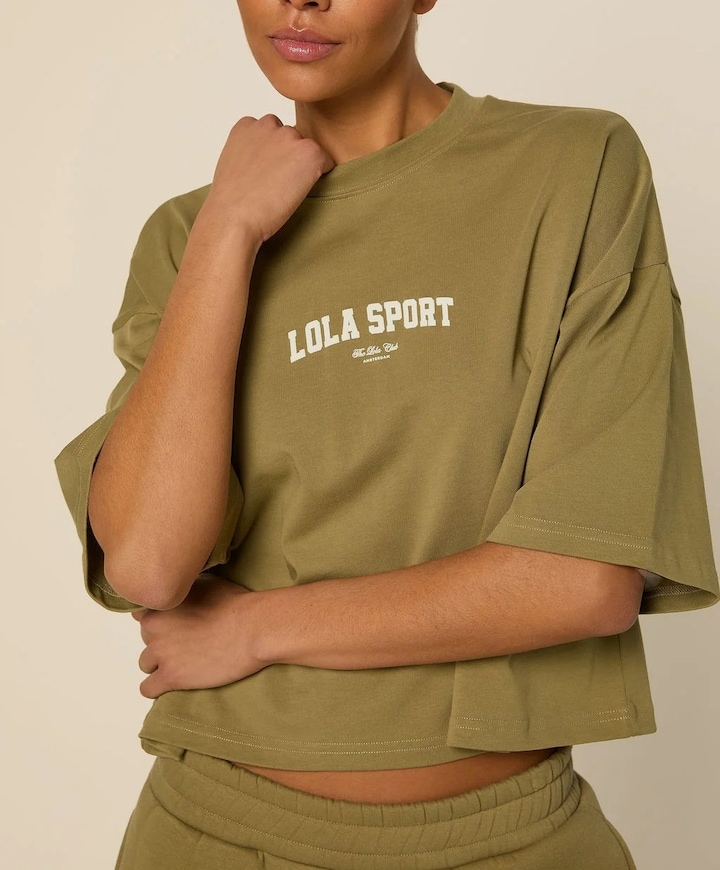 Dames t-shirt groen