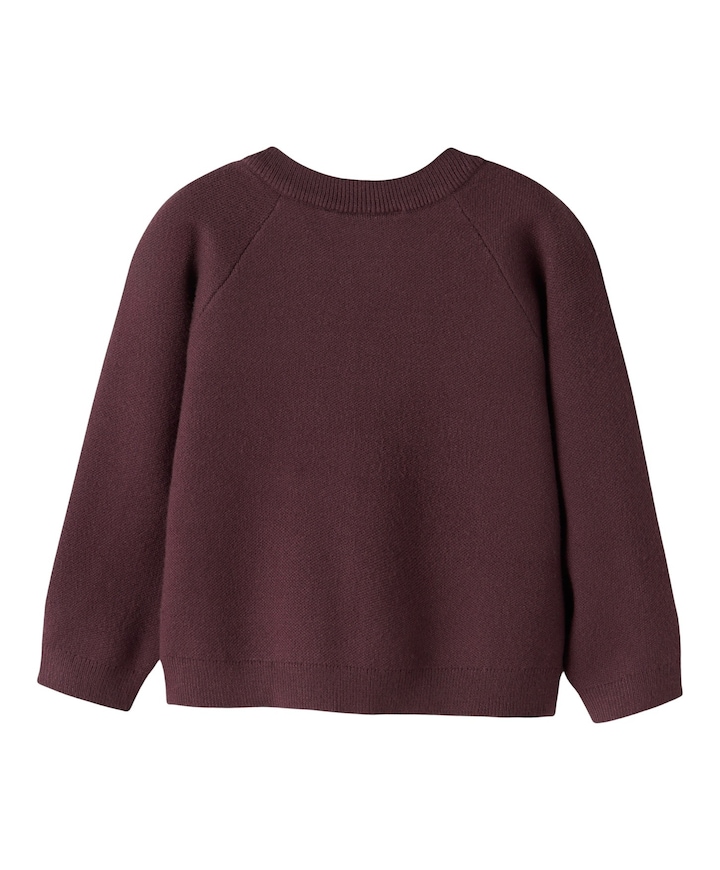 Meisjes vest bordeaux