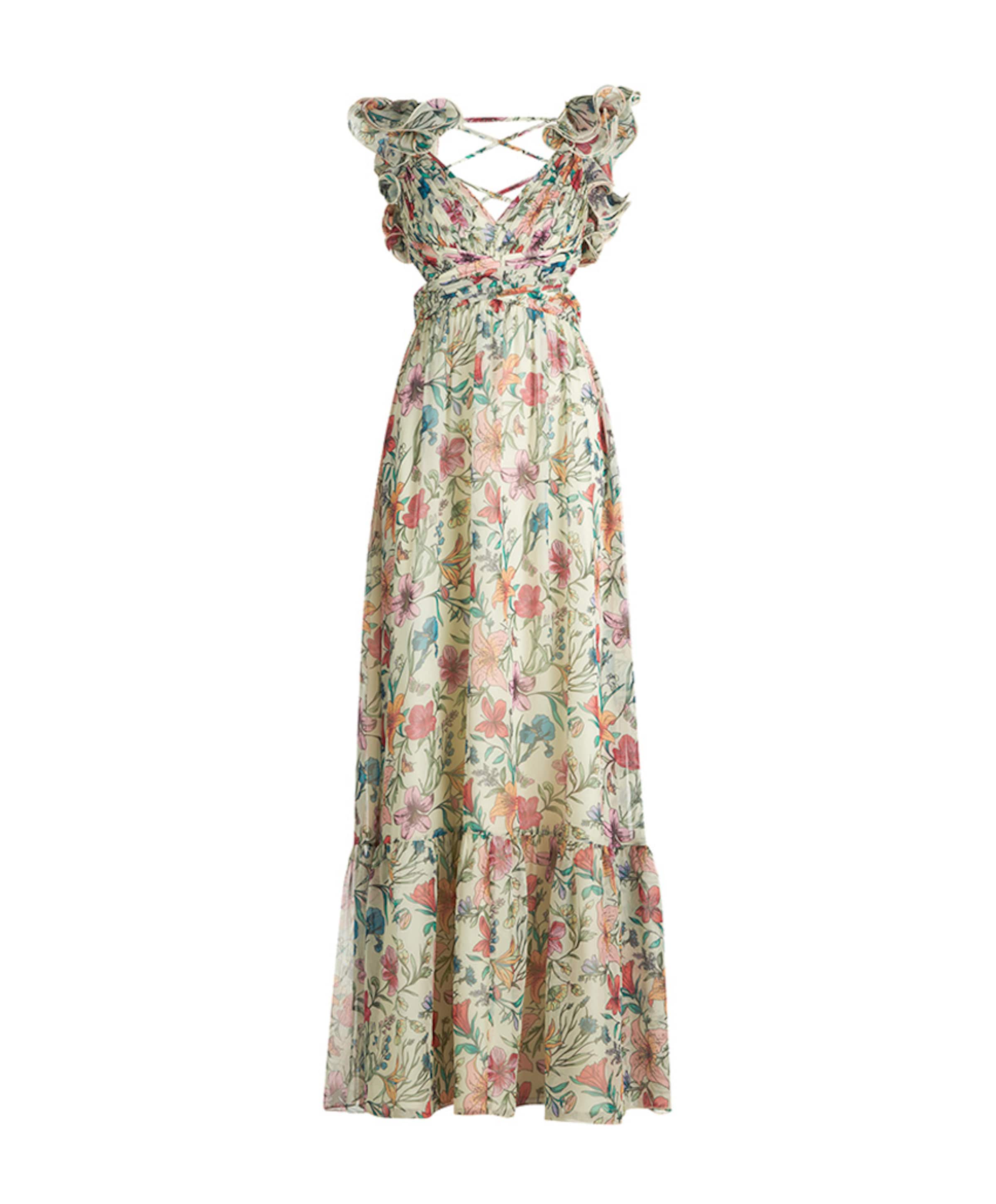 Dames jurk multicolor