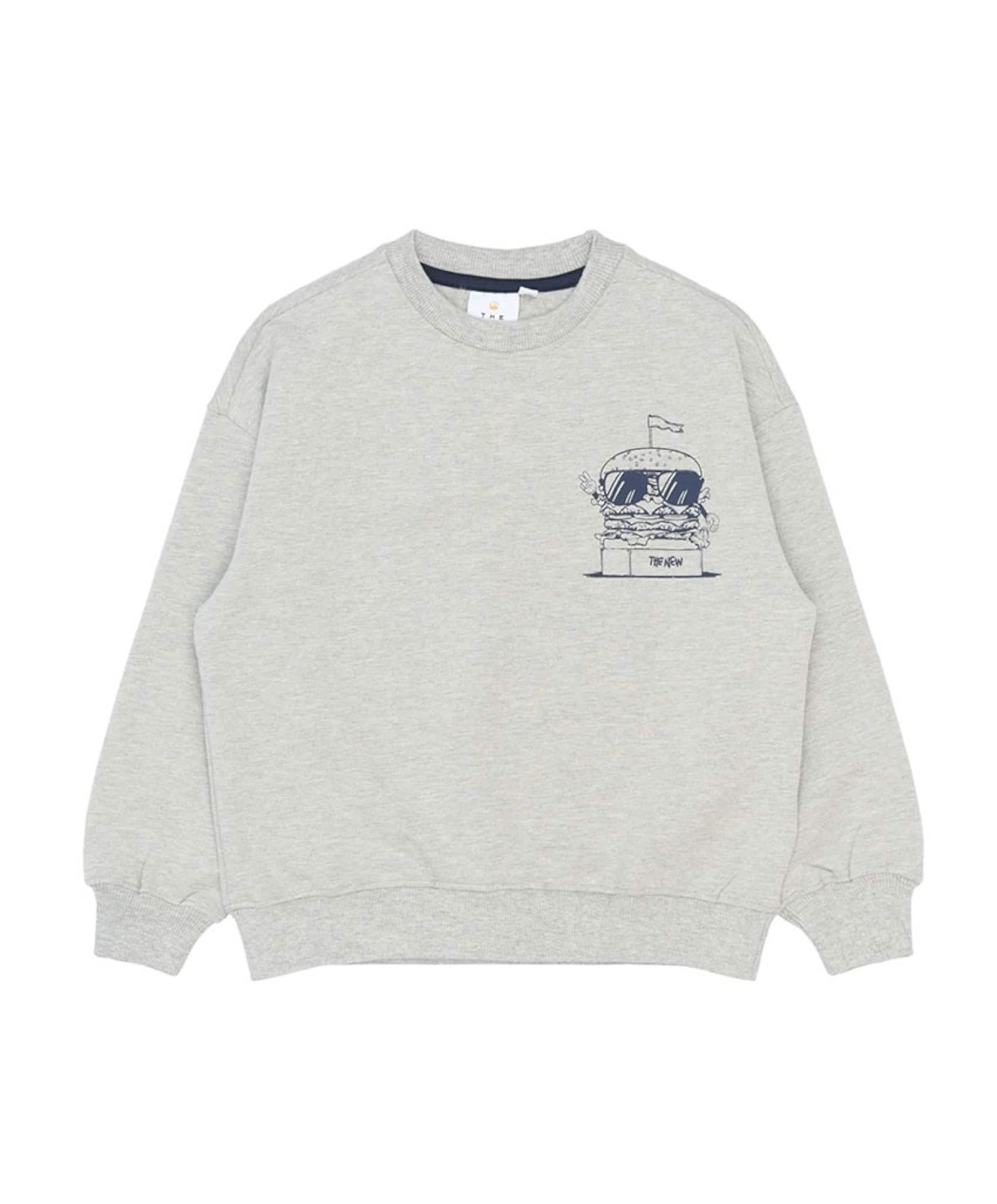 Jongens sweater grijs