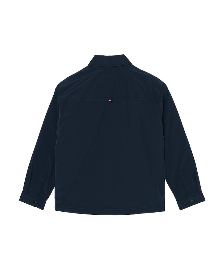 Jongens overhemd lange mouw blauw